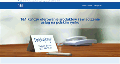 Desktop Screenshot of 1and1.pl